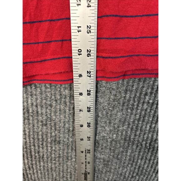 Vintage American Eagle Mens Polo Shirt Size Medium Y2K Striped Preppy Surfer - Picture 8 of 8